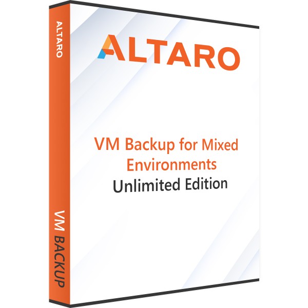 Altaro VM Backup pour les environnements mixtes (Hyper-V & VMware) - Édition illimitée