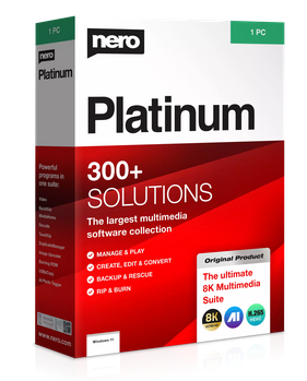 Nero Platinum 2022 illimité | pour Windows