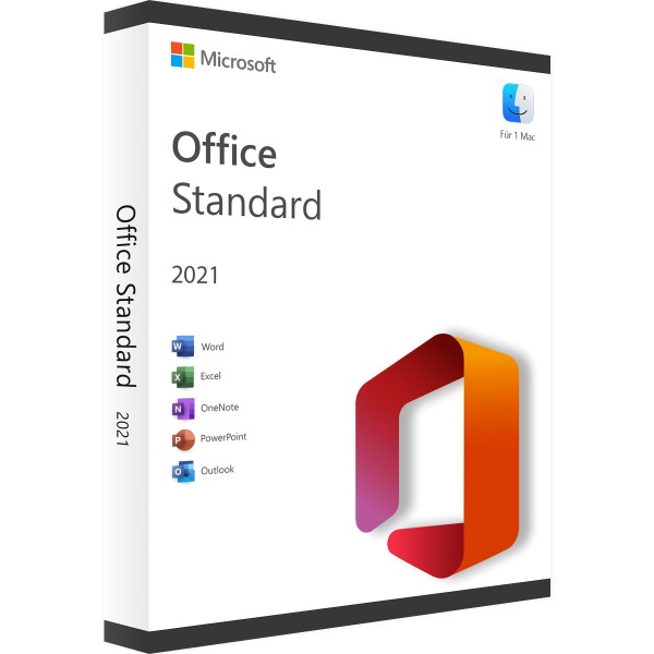 Microsoft Office 2021 Standard | pour Mac 1 - 5 appareils