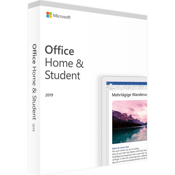 Microsoft Office 2019 Home et Student | für Windows | Retail