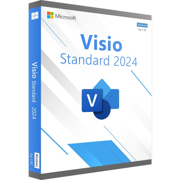 Microsoft Visio 2024 Standard | für Windows - Accountgebunden