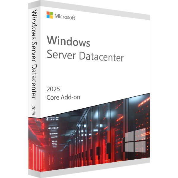 Licence d'extension du module complémentaire Windows Server 2022 Datacenter Core