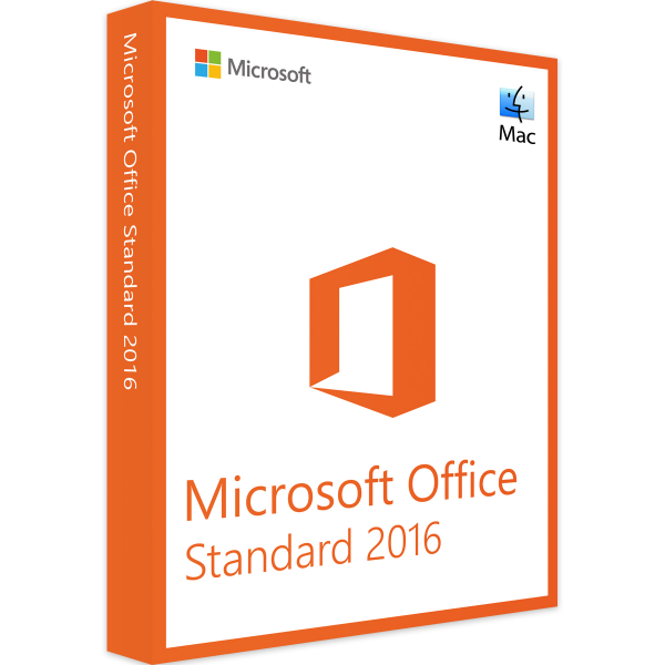 Microsoft Office 2016 Standard | pour Mac 1 - 5 appareils