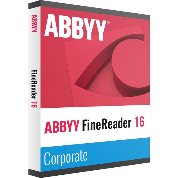 Abbyy Finereader 15 Corporate 1 utilisateur