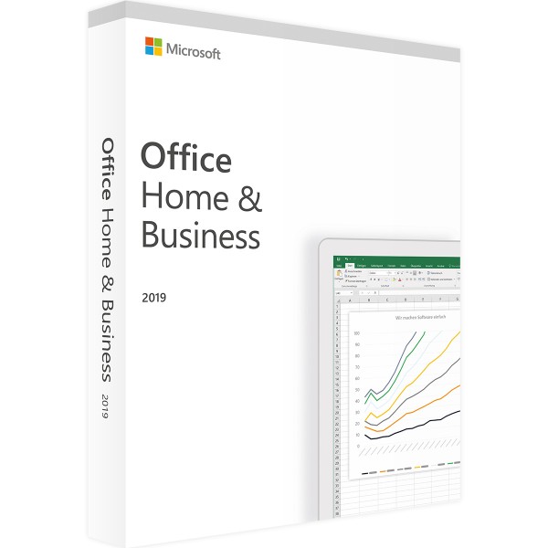 Microsoft Office 2019 Home et Business | für Windows | Retail